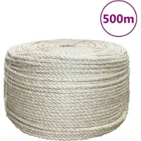 vidaXL Touw 10 mm 500 m 100% sisal