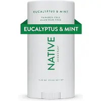 Native Eucalyptus & Mint Deodorant 75g - Natural Deodorant - Aluminum Free