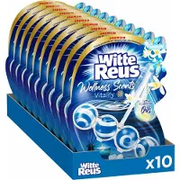 Witte Reus Wellness Scents Vitality Toiletblok 50g - WC blokjes - Voordeelverpakking - 10 stuks