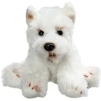 Suki Pluche knuffel dieren West Highland Terrier hond 13 cm - Knuffel huisdieren