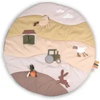Filibabba Speelkleed - 90 cm - Min. Grote Boerderij - - OneSize - Speelkleden