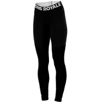 Mons Royale Cascade Merino Base Layer Legging Dames Black XL
