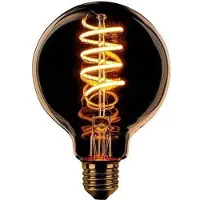 Expo ETH Globe 95mm Filament spiraal LED 7w E27 240v 2200k 3 stappen dimbaar goud
