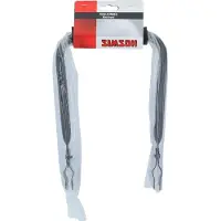 Simson Opvouwbare bagagedrager rugsteun - 15-16 cm - zwart - met vinyl kussen - voor kinderen