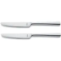 Amefa Moderno - 2-delige tafelmesset - hoogglans - zilverkleurig