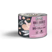 Mac'S Mac’s Superfood Kattenvoer Fijnproever Natvoer Blik - Kip & Makreel 6x 200g hoog vers vleesgehalte 99%