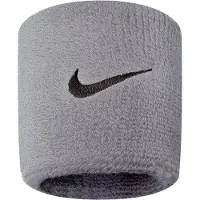 Nike Swoosh Wristbands Grijs - Zwart
