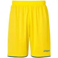 Uhlsport Club Korte Broek 116 cm Lime Yellow / Azure Blue