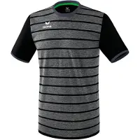 Erima Roma Short Sleeve T-shirt Zwart S Man