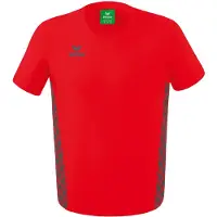 Erima Functioneel shirt donkergrijs / rood