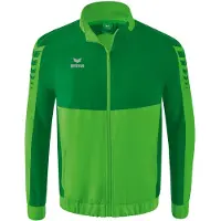 Erima Sportjas 'Six Wings' zilvergrijs / groen