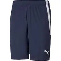 Puma teamLIGA Shorts Heren sportbroek - Peacoat-White