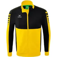 Erima Trainingsjack geel / zilvergrijs / zwart