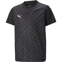 Puma Unisex, Sportief shirt, teamULTIMATE trui Jr (128), Zwart, 128