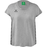 Erima Essential Team Short Sleeve T-shirt Grijs 44 Vrouw