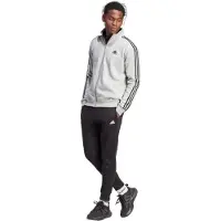Adidas Basic 3 Stripes Fleece Tracksuit Grijs XL / Regular Man