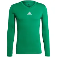 Adidas Functioneel shirt 'Team Base' grasgroen / wit