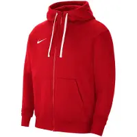 Nike Park 20 Fleece Hoodie FZ Rood