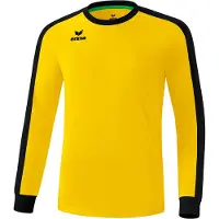 Erima Retro Star Voetbalshirt Lange Mouw Kinderen - Geel / Zwart | Maat: 116
