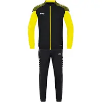 Jako Performance Polyesterpak Heren - Zwart / Zachtgeel | Maat: XXL