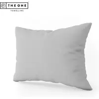 The One Towelling The One Bedding Kussensloop - 60 x 70 cm - Beddengoed - Katoen/Satijn - Lichtgrijs