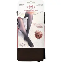 Lee cooper - WARME & STEVIGE FLEECE PANTY -L/XL Gevoerde winter panty, doorschijnende skin-look - MAAT Large - Extra large - nude Beige