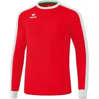 Erima Retro Star Voetbalshirt Lange Mouw Kinderen - Rood / Wit | Maat: 116