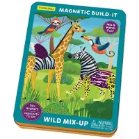 Galison Wild MixUp Magnetic BuildIt by Mudpuppy - Mudpuppy