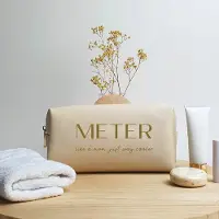 Bagbase Toiletzak - Like a mom - Oyster - Cadeau meter - Toilettas - Cadeau - Meter vragen