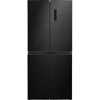 Exquisit CDJ444-040DB - Amerikaanse Koelkast - No-Frost - Digitaal Display - 5 Jaar Garantie - 362 liter - Zwart