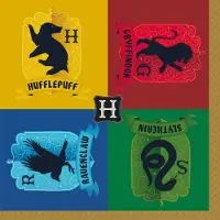 Amscan - Harry Potter House servetten (16 stuks)