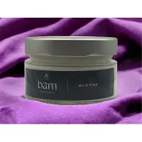 Bam kaarsen - geurkaarsen wilde vijgen - 40 branduren - op basis van zonnebloemwas - cadeau - vegan - wild figs