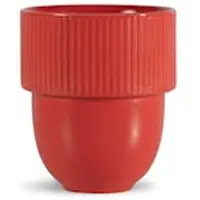 Sagaform Inka kop 27 cl Rood