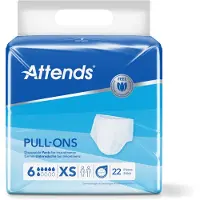 Attends Pull On 6x Small 22 St Luiers