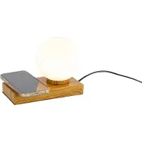 RL LIVE YOUR LIGHT REALITY CHLOE - Tafellamp - Bruin - excl. 1x E14 max 40W - incl. laadstation