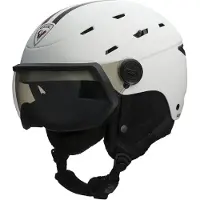 Rossignol - Dames skihelmen - Allspeed Visor Impacts Photochromic Stratos White voor Dames - Maat 60-62 cm - Wit