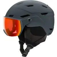 Smith Skihelm Unisex Survey EU Matte Slate / Chromapop Everyday Red Mirror-51 - 55 cm