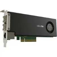 Mikrotik Cloud Core Router 2004-1G-2XS-PCIe, Network Interface Card, 2x 25G SFP, RouterOS L6