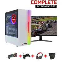 Screenon - Gaming Set - Y41588 - V1 (GamePC.Y41588 + 24 Inch Monitor + Toetsenbord + Muis)