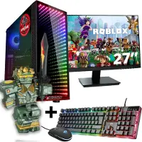 Screenon - Gaming Set - Roblox Guardian Set Hero - V2 (GamePC + 27 Inch Monitor + Toetsenbord + Muis)