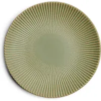Rivièra Maison Bord, ontbijtbord Mat, Servies, Tafeldecoratie voor eetkamer, keuken - Marseille Breakfast Plate - Groen - Keramiek - 1 stuk