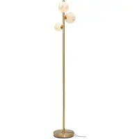 Its It's about RoMi Vloerlamp carrara goud/ 30x30x160cm 3l
