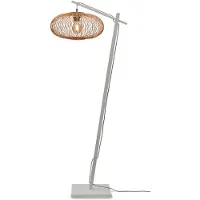 Good&Mojo Bamboe LED Staande Lamp Cango | 1X E27 Max 60W | White/Natural
