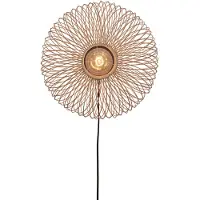 Good&Mojo &Mojo Wandlamp cango bamboe Ø40cm