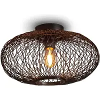 Good &Mojo Plafonniere cango bamboe Ø40cm