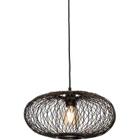 Good&Mojo Bamboe LED Hanglamp Cango | 1X E27 Max 60W | Black