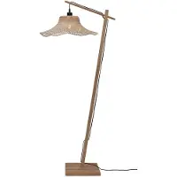 Good&Mojo &Mojo Vloerlamp ibiza bamboe 77x50x150cm