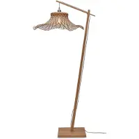 Good&Mojo Bamboe LED Staande Lamp Ibiza | 1X E27 Max 60W | Natural/Black