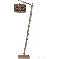 Good &Mojo Vloerlamp java bamboe/zwart 58x32x150cm