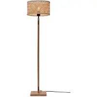 Good&Mojo Bamboe LED Staande Lamp Java | 1X E27 Max 60W | Natural